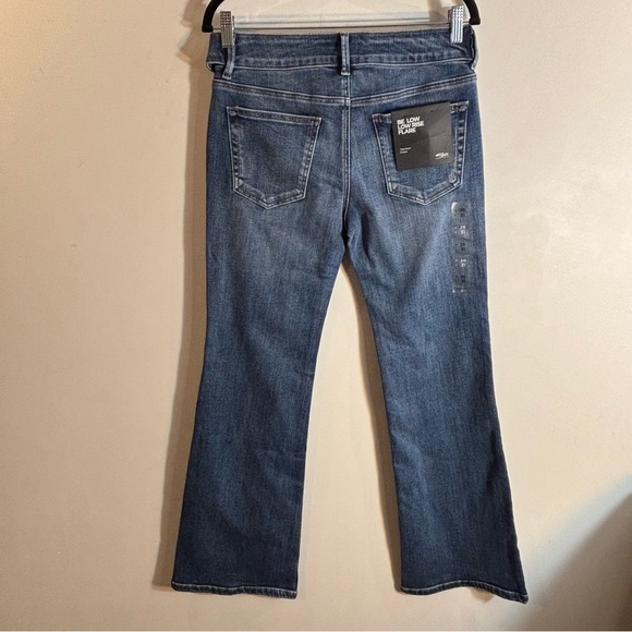 SILVER JEANS Sz 26 x 31L Be Low Flare Belt Low Rise Blue Jeans NEW WITH TAGS - Picture 9 of 13
